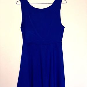H&M Divided Royal Blue Dress